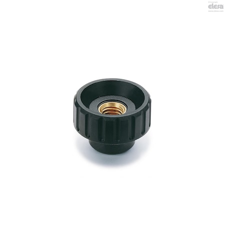 Elesa Brass boss, threaded pass-through hole, BT.50 FP-M10 BT-FP